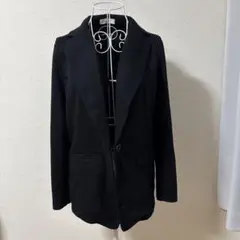 【L】laughell 黒いブレザー ジャケット　シングルボタン　オフィス