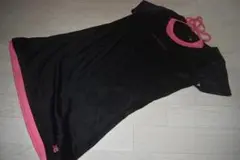 new balance テニスウェア ブラック/ピンク M