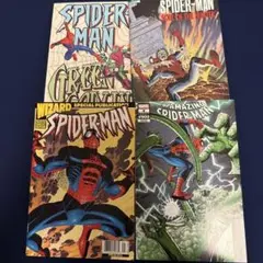 アメコミ不揃いセット　スパイダーマン4冊　8.23.6
