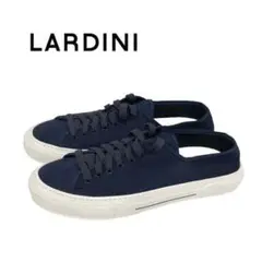 ○★新品未使用　LARDINI　メッシュスニーカー　ネイビー　28cm