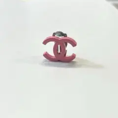 CHANEL ピンク　ココマーク　イヤリング(片耳)