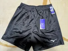 【Mizuno】 メンズ ブラック ハーフパンツ L