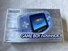 ゲームボーイアドバンス 本体 ミルキーブルー 任天堂 ジャンク 製造番号違い
