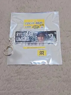 阪神タイガース　梅野隆太郎　ビジョンキーホルダー