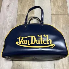 Von Dutch ネイビー　ボストンバッグ