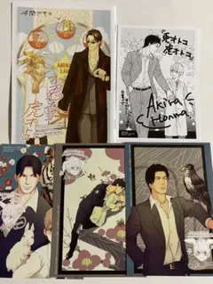 本間アキラ 兎オトコ虎オトコ コミコミスタジオ 特典 小冊子 ペーパー BL
