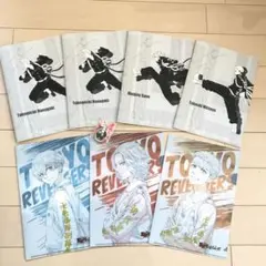 東京リベンジャーズ　ノート　クリアファイル　スマホリングセット