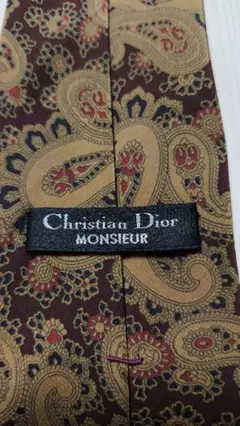 Christian Dior monsieurモンスター ペイズリー ネクタイ