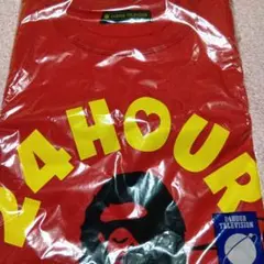 24HOUR TELEVISION Tシャツ LLサイズ 赤　袋がLサイズです