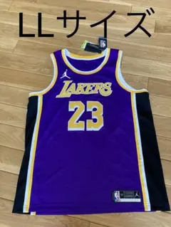 新品 レイカーズ レブロン・ジェームズ ユニフォーム LLサイズ