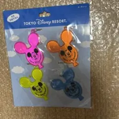 東京ディズニーリゾート ミッキーマウスキーホルダー 4個セット