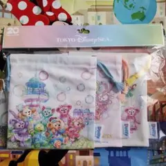 ディズニー ダッフィー カラフルハピネス 巾着セット