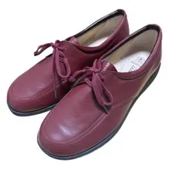 未使用級☆Rose shoes　5E　幅広　本革　ウォーキングシューズ　25cm
