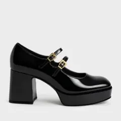 Charles&Keith ブロックヒール メリージェーン