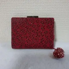 印伝二つ折り財布