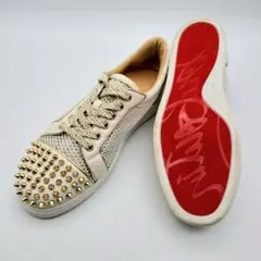 Christian Louboutin スニーカー ゴールドスタッズ ローカット