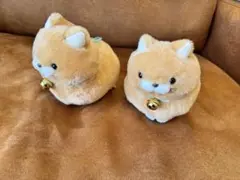 アムファン AMUFUN ひげまんじゅう ぬいぐるみ 2体