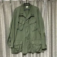 60sアメリカ軍ジャングルファティーグミリタリージャケット Mサイズ