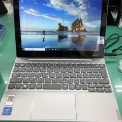 Lenovo ノートPC シルバー 本体 ACアダプター付き