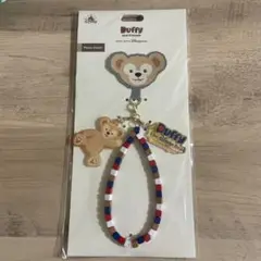 ダッフィー 携帯ストラップ　香港ディズニー限定【値下げしました‼️】