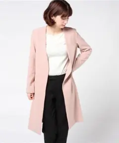 美品 アルアバイル ダブルクロスVカラーコート
