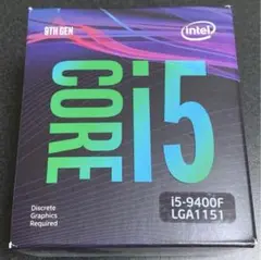 INTEL Core i5 9400F 6コア / 9MB / LGA1151