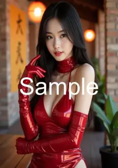 A4サイズアートポスター 1点もの 美女ポスター最高品質 D-S-27