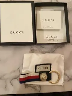 GUCCI キーホルダー キーリング シェリーライン