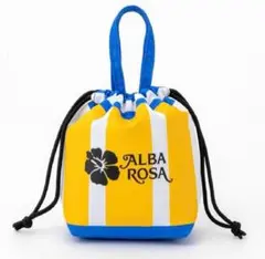 ALBA ROSA ショッパーみたいな巾着ポーチ BOOK