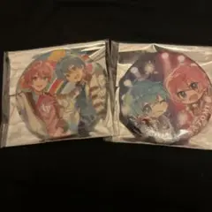 さとみ ころん さところ 缶バッジ 等身 デフォ