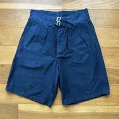 ヴィンテージ 60s 70s イタリア軍 グルカショーツ パンツ ネイビー