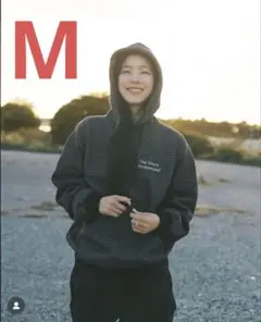 【美品】ENNOY BORDER HOODIE SWEAT M