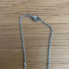新品未使用 シルバー ネックレス 50cm シンプル