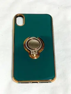 iPhoneXR カバー　グリーン