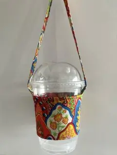 ハンドメイドメイド　ドリンクカップホルダー　4
