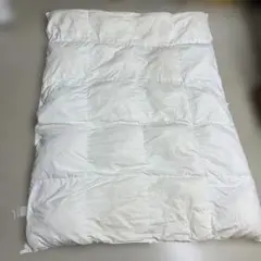 羽毛布団　206×245 ホワイト　ふわふわ　もこもこ