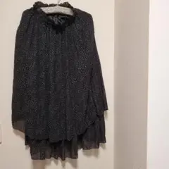 Heather　ヘザー　プリーツ ロングスカート