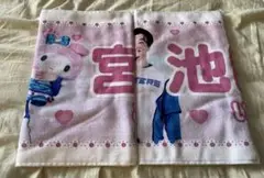 ファイターズかわいいタオル マイメロディ宮西尚生　池田隆英　2枚セット