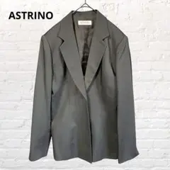 ASTRINO♡アストリノ テーラードジャケット グレー系 Lビジネス 古着
