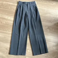 GU タックワイドパンツ M