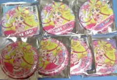 送込】キミとアイドルプリキュア展缶バッチ“キュアアイドル”7個