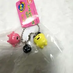 たまごっち　トリプルキャラコットキーチェーン　まめっち　BANDAI　1997