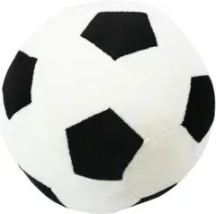 新品✨️ サッカーボール 白黒 クッション 円形 丸い ふわふわ 直径22cm