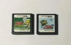 ゼルダの伝説 夢幻の砂時計 大地の汽笛 セット　DS