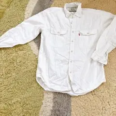 Levi's ホワイト 長袖シャツ サイズM 春服 上着