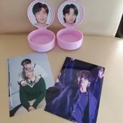 BTS♥ガムケースRMu0026JK生写真セット