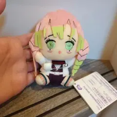 鬼滅の刃　甘露寺蜜璃　くっつきぬいぐるみバッジ
