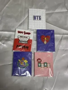 BTS ピンバッジ 5個セット