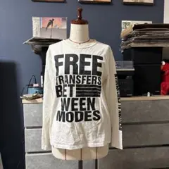 FREE TRANSFERS BETWEEN MODES 長袖カットソー