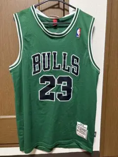 mitchell&ness BULLS JORDAN GREEN 緑